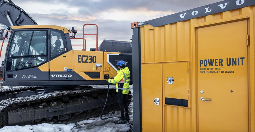 Volvo powers up for EC230 Electric and L120H Electric Conversion